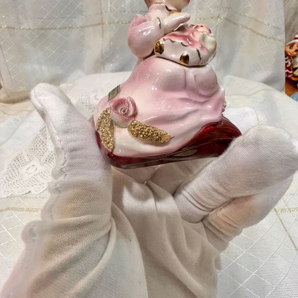 Rare Vintage Josef Originals 1950s Mama & MARY ANN with Baby Doll Figurine - Picture 3 of 10